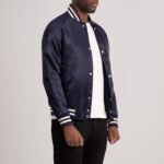 Xander Blue Varsity Jacket - Image 2