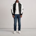 Clarke Black Varsity Jacket - Image 4
