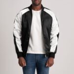 Clarke Black Varsity Jacket - Image 3