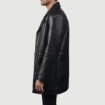 [FS] Classmith Black Leather Coat - Image 5