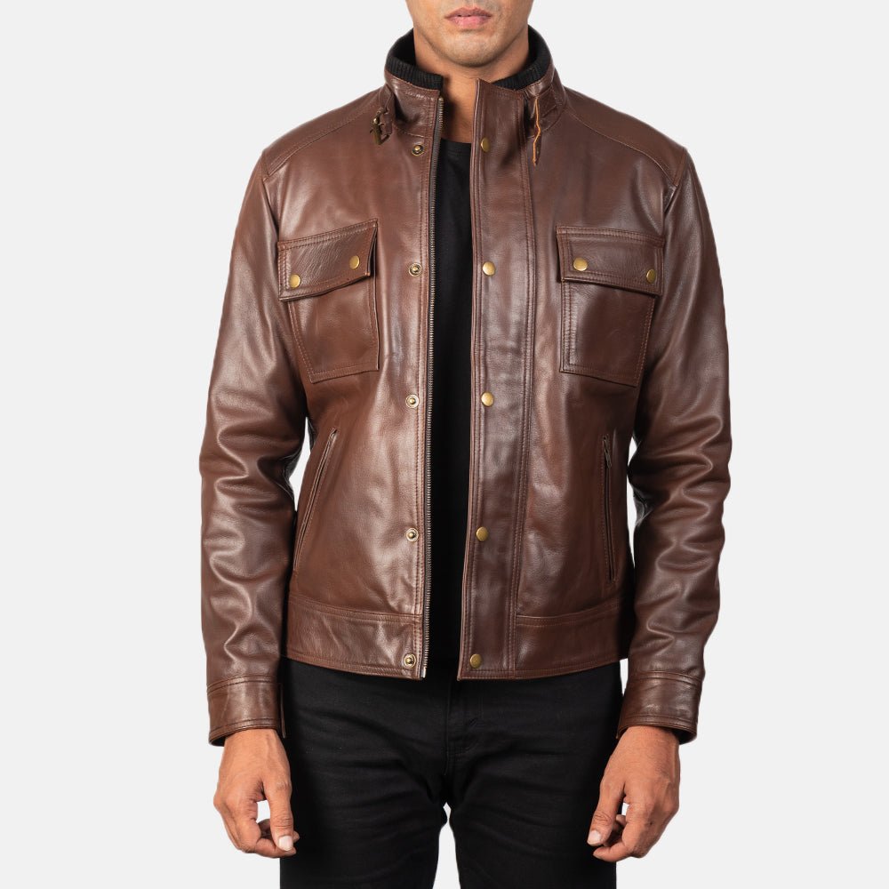 Men_s_Darren_Brown_Leather_Biker_Jacket-3_e5eb78a4-4e8b-4f83-bd5a-9d1671fd9058 Darren Brown Leather Biker Jacket - Image 1