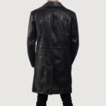 Don Long Black Leather Coat - Image 6