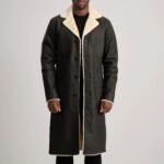 Kolby Brown Shearling Coat - Image 2