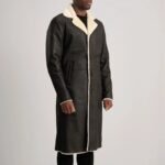 Kolby Brown Shearling Coat - Image 3