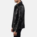[FS] Legacy Black Leather Biker Jacket - Image 6