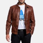 [FS] Inferno Brown Leather Jacket - Image 4