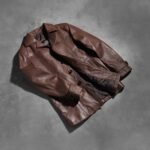 Vincent Alley Brown Leather Jacket - Image 6