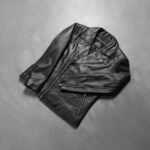 [FS] Noah Black Leather Biker Jacket - Image 7