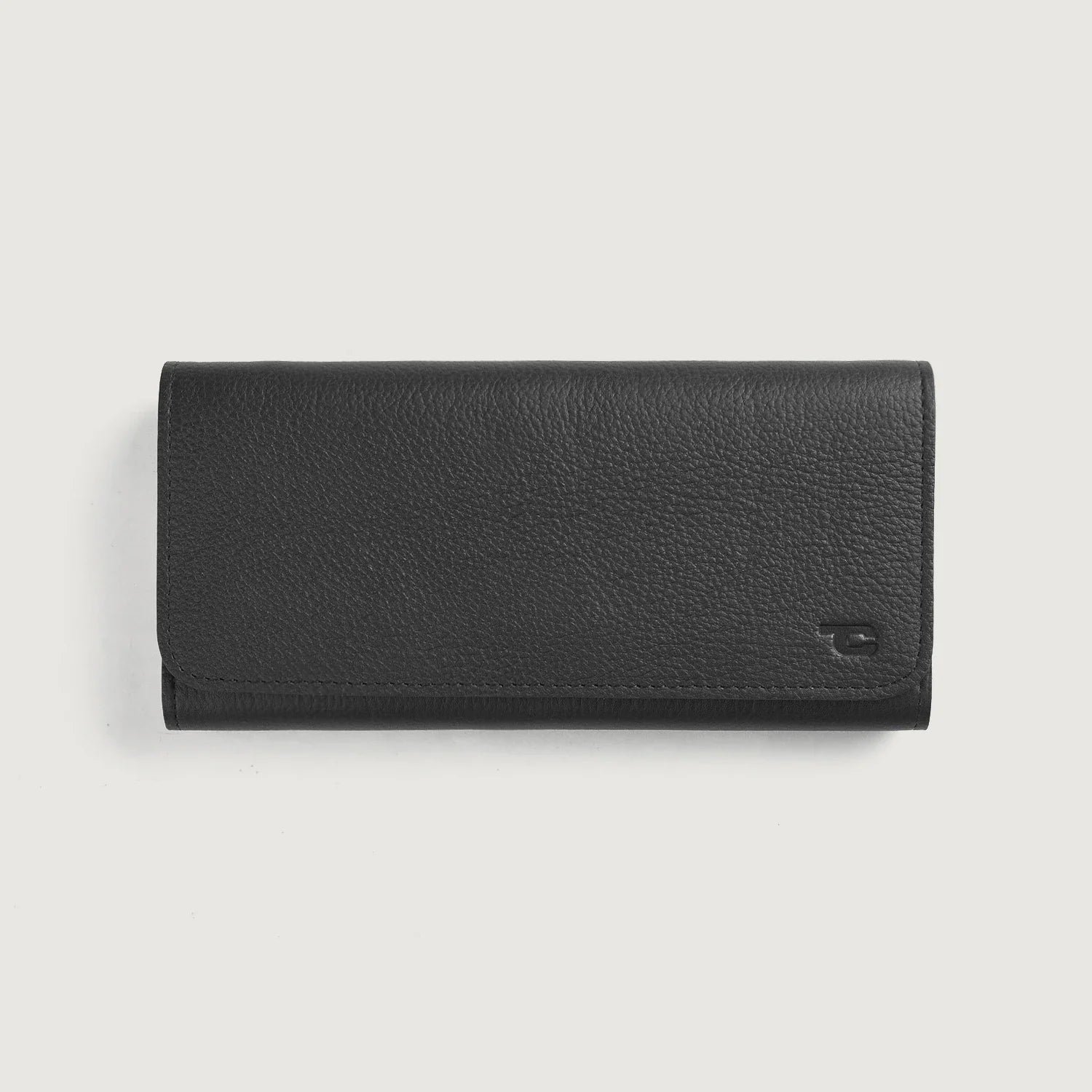 Taylor_Black_Leather_Continental_Wallet_Front-2-1694258890646 Taylor Black Leather Continental Wallet - Image 1