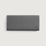 Taylor Grey Leather Continental Wallet