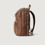 The Bedford Vintage Tan Leather Backpack - Image 4