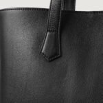 The Bianca Black Leather Tote Bag - Image 6