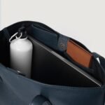 The Bianca Blue Leather Tote Bag - Image 5