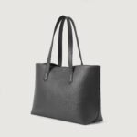 The Bianca Grey Leather Tote Bag - Image 7