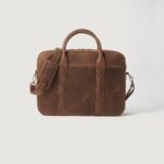 The Captain Vintage Tan Brown Leather Briefcase