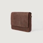 The Carismatico Vintage Distressed Brown Leather Messenger Bag - Image 3