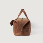 The Dale Vintage Tan Brown Leather Duffle Bag - Image 4