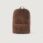 The Philos Vintage Tan Leather Backpack