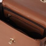 The Sandra Brown Leather Saddle Bag - Image 7