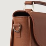 The Sandra Brown Leather Saddle Bag - Image 5