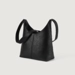 The Stefani Black Leather Hobo Bag - Image 3