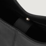 The Stefani Black Leather Hobo Bag - Image 5