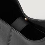 The Stefani Grey Leather Hobo Bag - Image 4