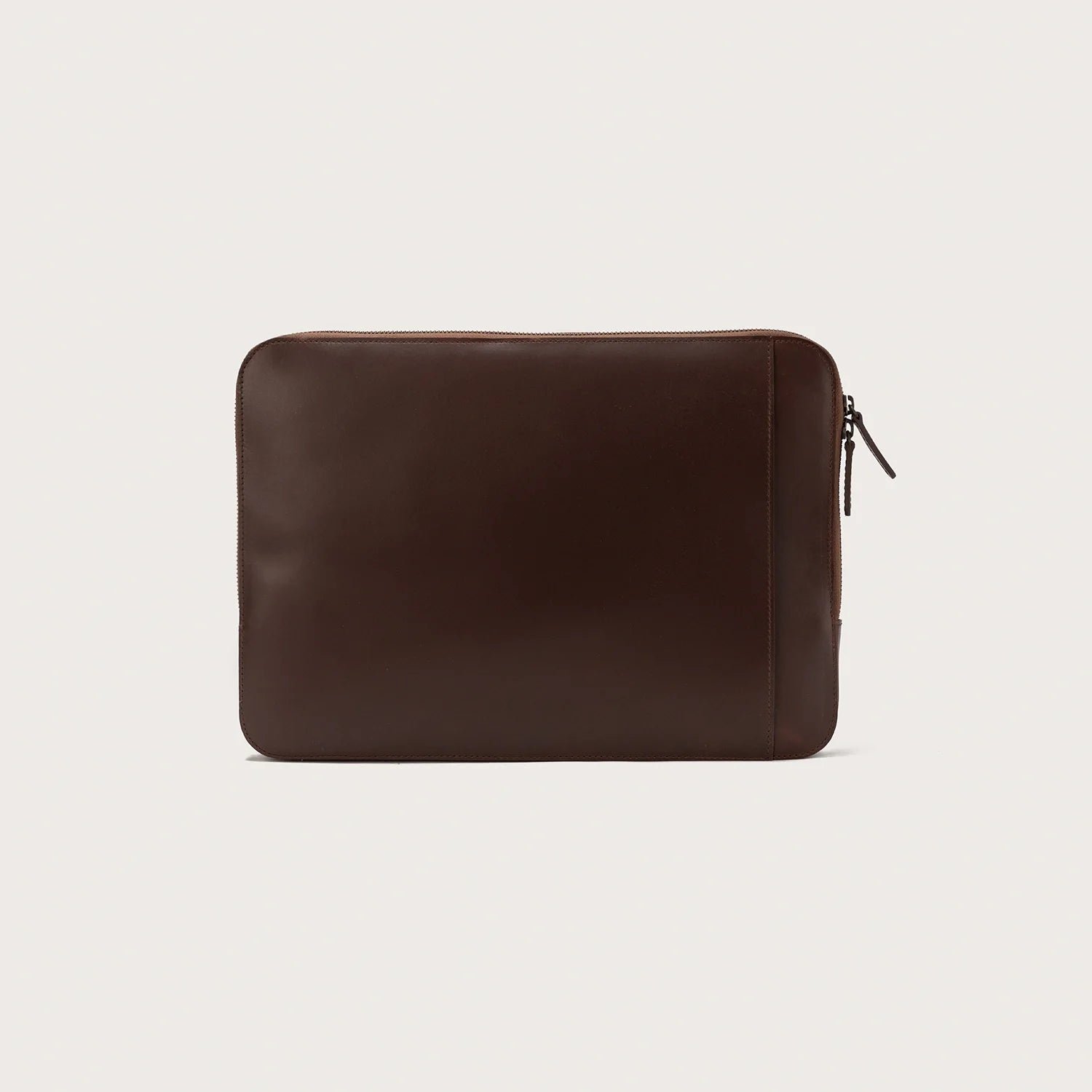 The Baxter Vintage Brown Leather Laptop Sleeve - Image 1