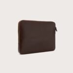 The Baxter Vintage Brown Leather Laptop Sleeve - Image 9