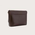 The Carismatico Vintage Brown Leather Messenger Bag - Image 7