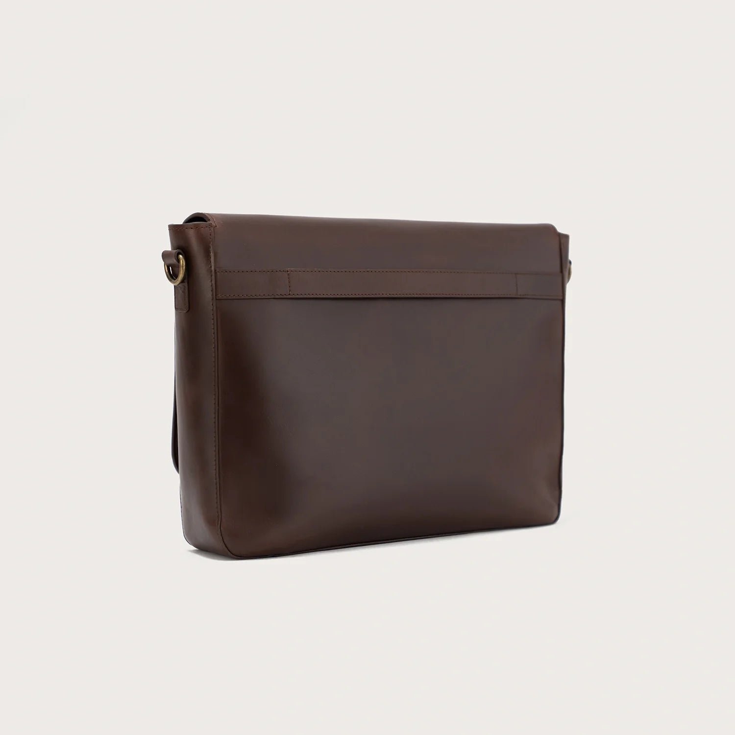 The Carismatico Vintage Brown Leather Messenger Bag - Image 7