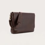 The Carismatico Vintage Brown Leather Messenger Bag - Image 9