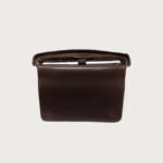 The Carismatico Vintage Brown Leather Messenger Bag - Image 4