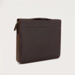 The Eclectic Vintage Brown Leather Folio Organizer - Image 3
