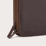 The Eclectic Vintage Brown Leather Folio Organizer - Image 9