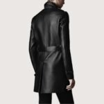 Leather Long Coat #204 - Image 2
