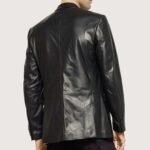 Genuine Leather Blazer for Men - Image 2