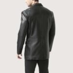 Men's Real Lambskin Leather Blazer - Image 2