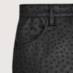 Contour Luxe Leather Skirt - Image 4