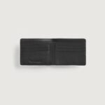 Voren Black Leather Bi-fold Wallet - Image 4