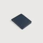 Voren Blue Leather Bi-fold Wallet - Image 3