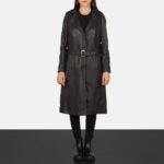 Fixon Hooded Brown Trench Coat - Image 3