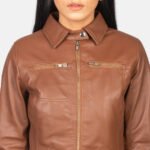 Tomachi Brown Leather Jacket - Image 6