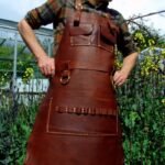 WOOD WORKER LEATHER APRON