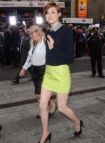 KAREN GILLAN LEATHER SKIRT - Image 2