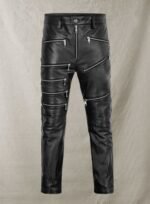 MENS SEXY REAL LEATHER PANTS - Image 2
