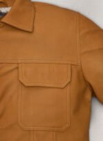 Lucas Bravo Emily In Paris Leather Jacket - Image 5