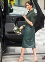 MEGHAN MARKLE LEATHER SKIRT - Image 2