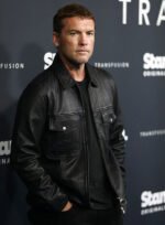 Sam Worthington Leather Jacket #2 - Image 2