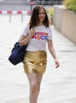 SOPHIE ELLIS BEXTOR LEATHER SKIRT - Image 2